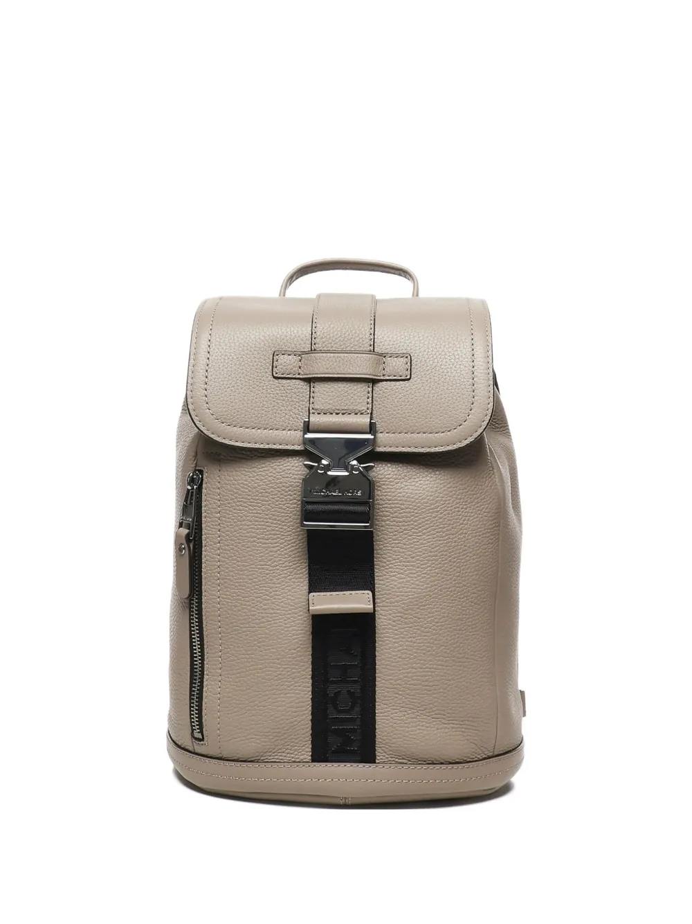 Michael Kors Leren rugzak met drukslot Beige