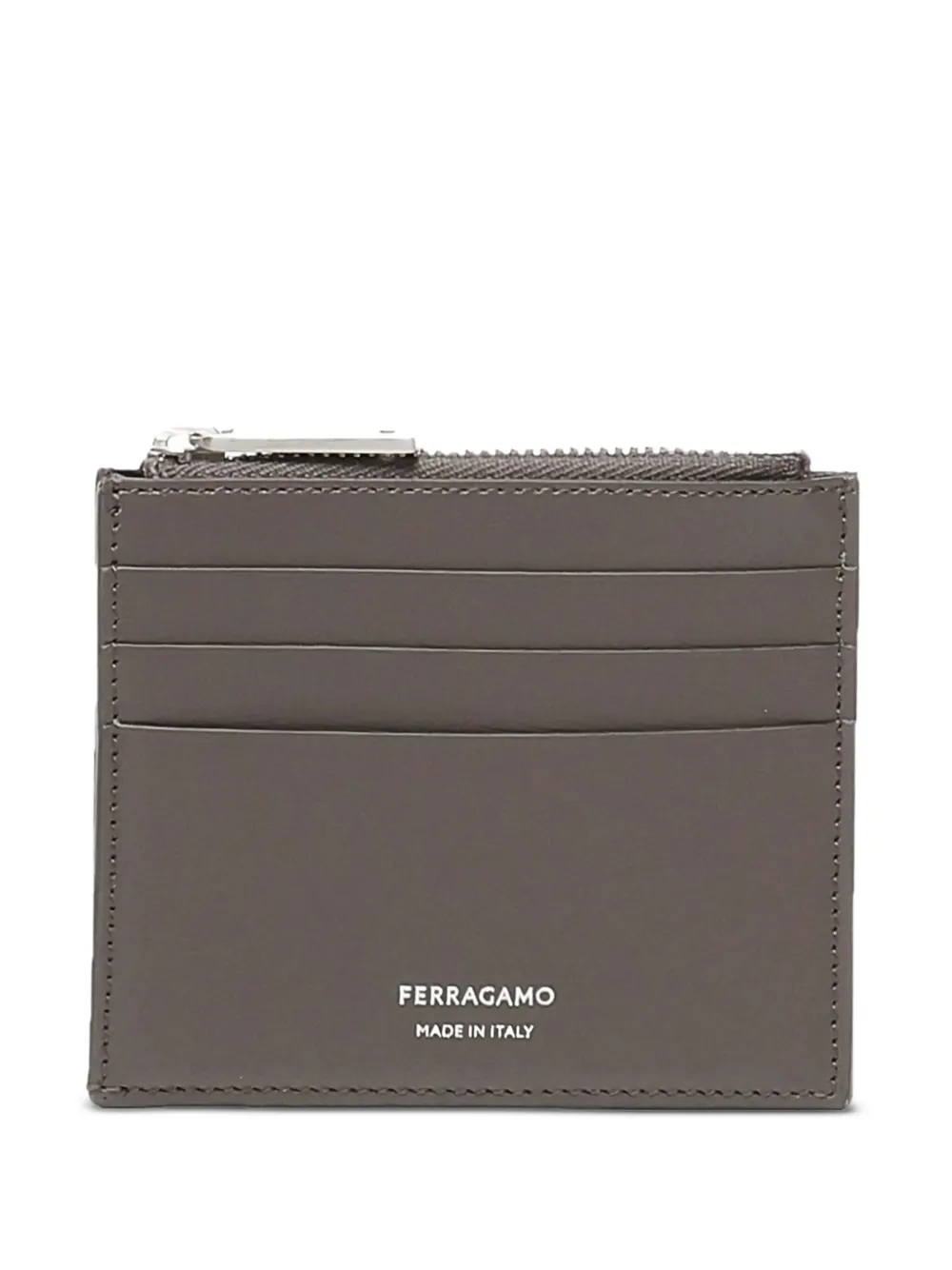 Ferragamo Portemonnee met logo Groen