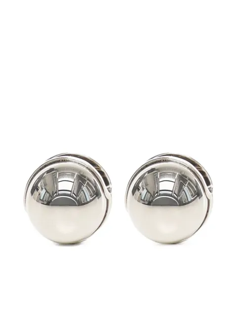 Alaïa sphere sculptural earrings