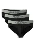Calvin Klein logo-detail briefs (pack of three) - Black