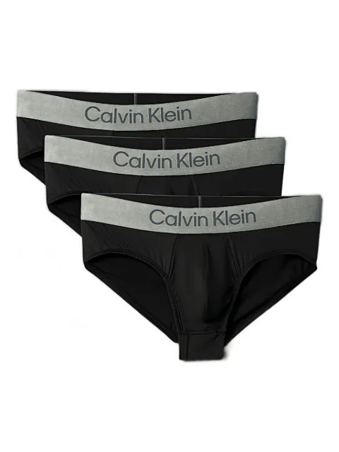 Calvin Klein logo-detail briefs (pack of three)