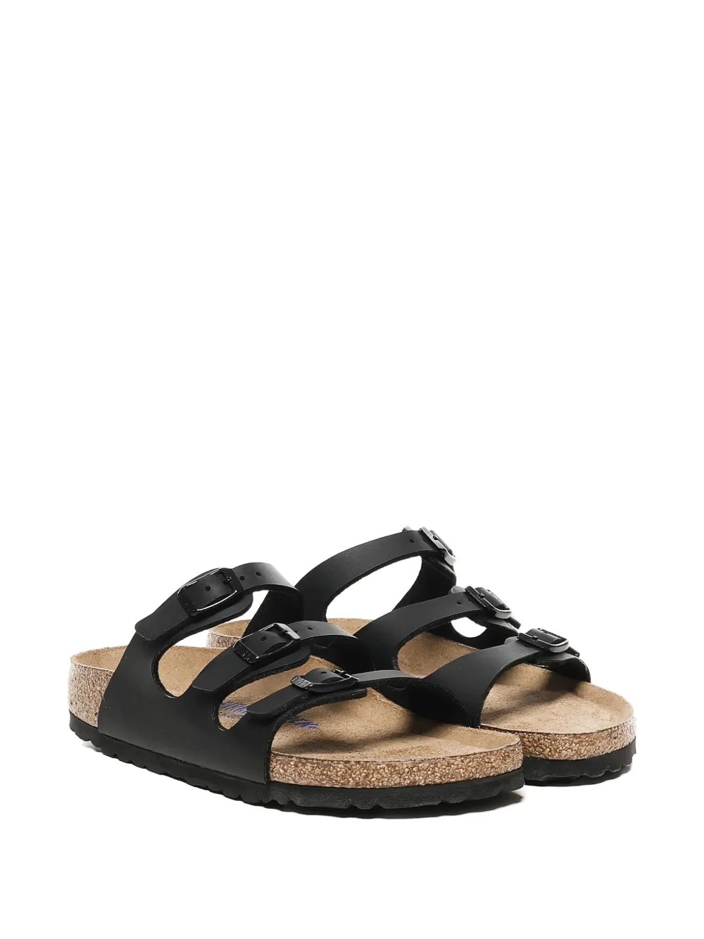 Birkenstock Florida leather sandals Black