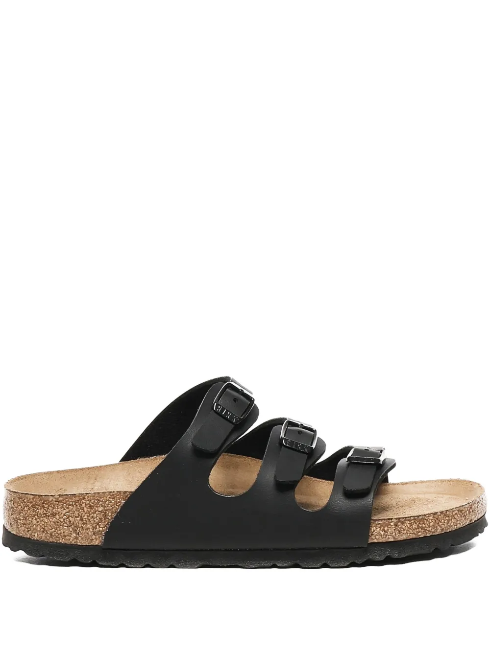 Birkenstock Florida leather sandals Black