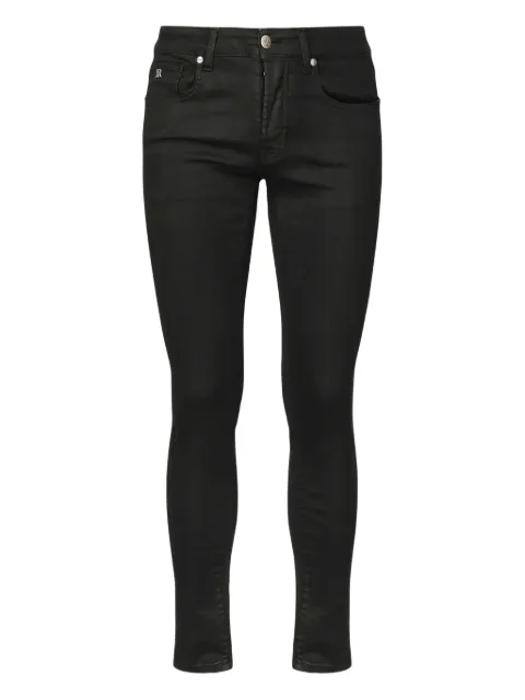 John Richmond Five-Pocket-Jeans mit Metall-Logo