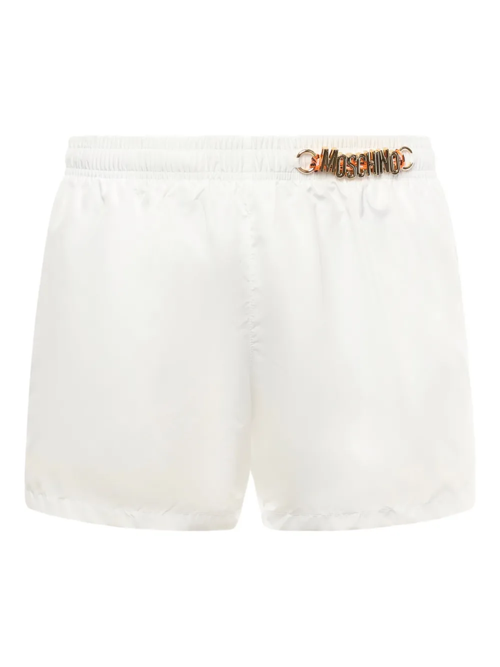 logo-plaque swim shorts