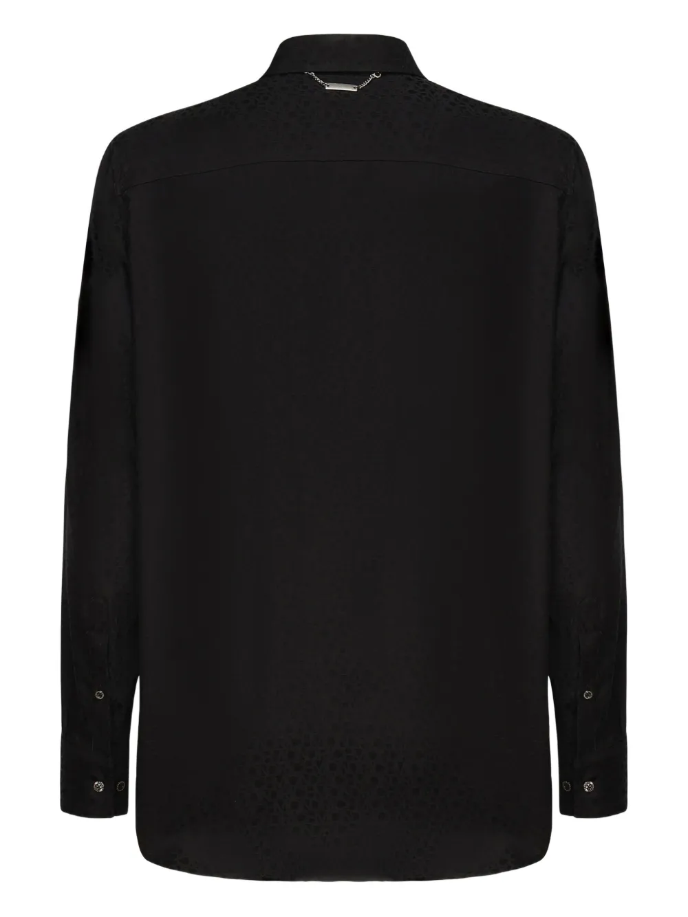 John Richmond Slim-fit overhemd Zwart