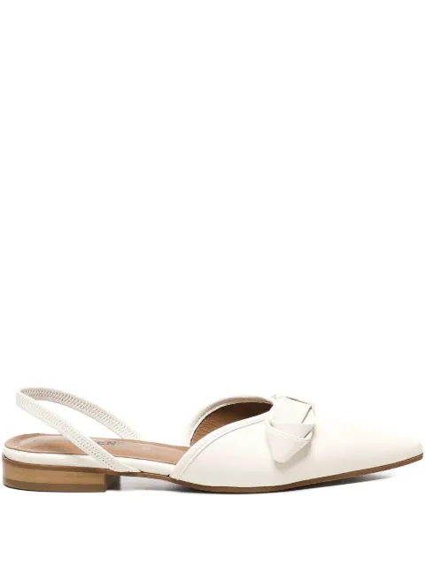 Carmens bow slingback flat pumps