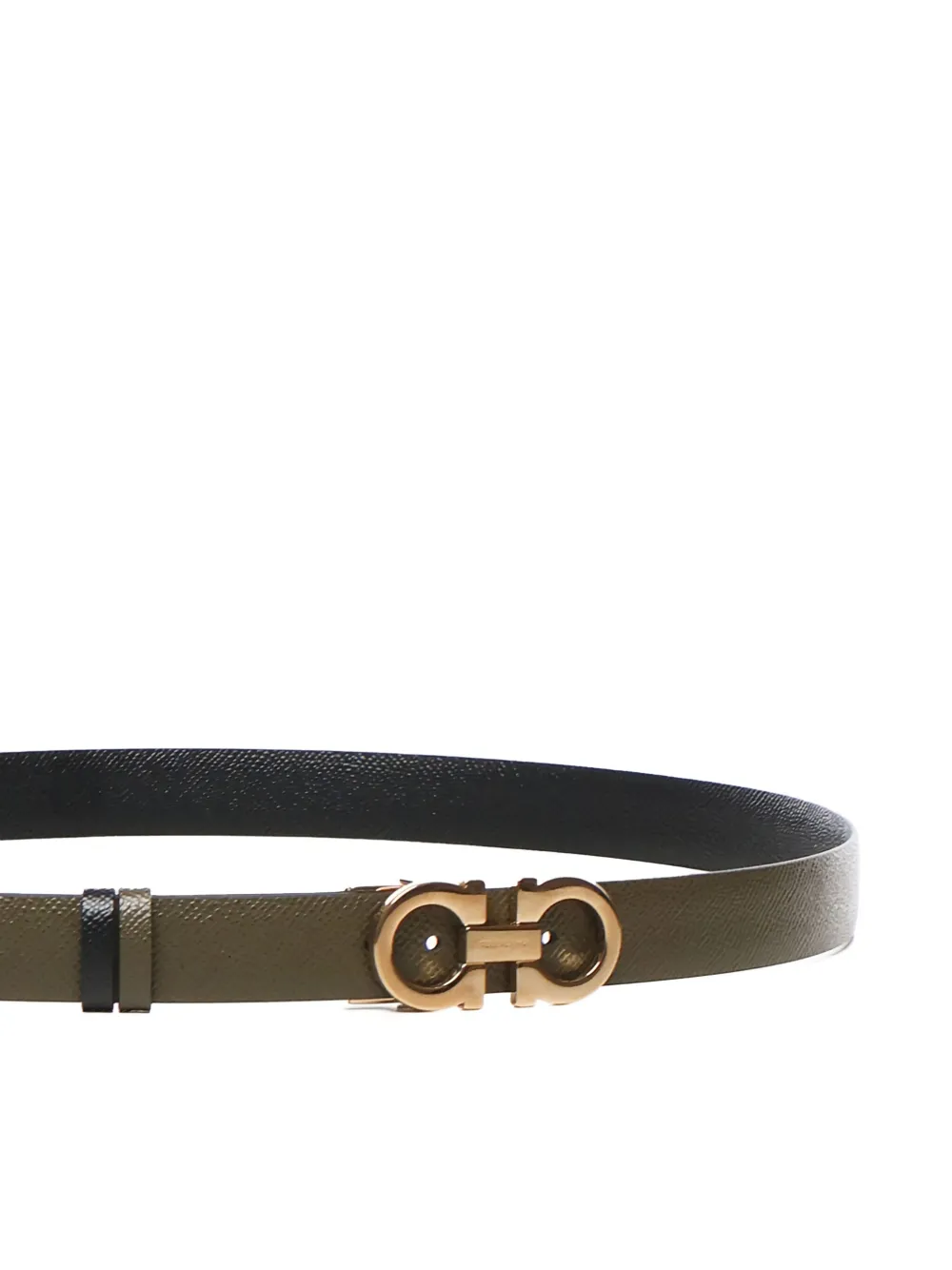 Ferragamo Omkeerbare gespriem Blauw