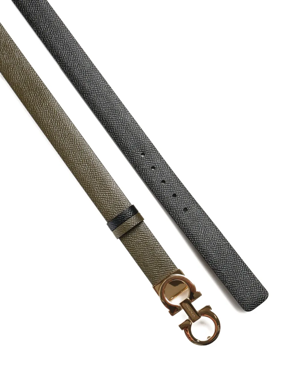 Ferragamo Omkeerbare gespriem - Blauw