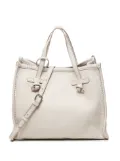 GIANNI CHIARINI Marcella leather tote bag - Neutrals