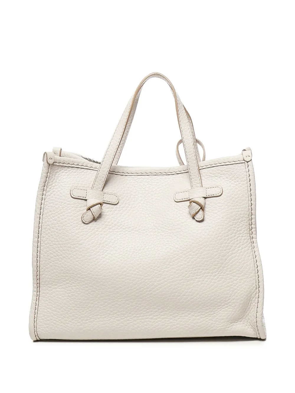 GIANNI CHIARINI Marcella leather tote bag Beige