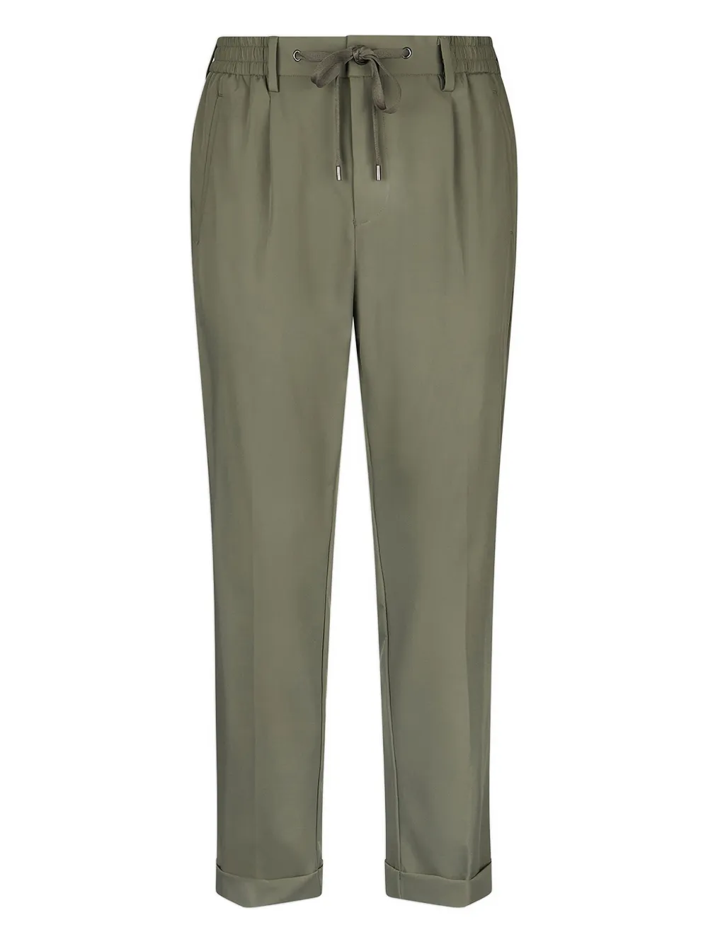 LIU JO drawstring-waist trousers Groen