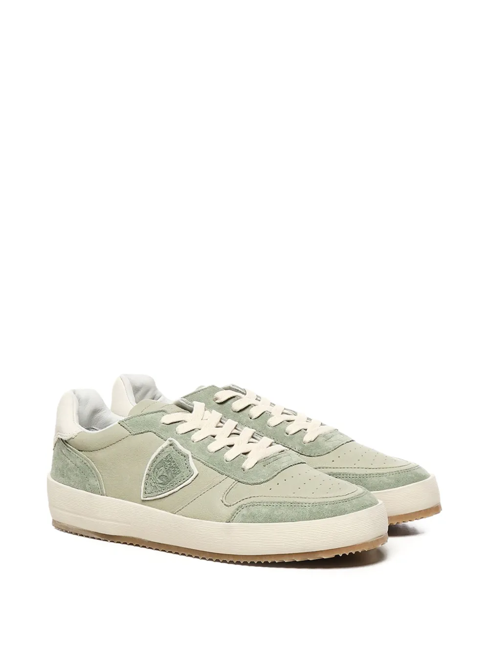 Philippe Model Paris Nice suède sneakers Groen