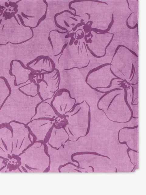 V°73 mascada con estampado floral
