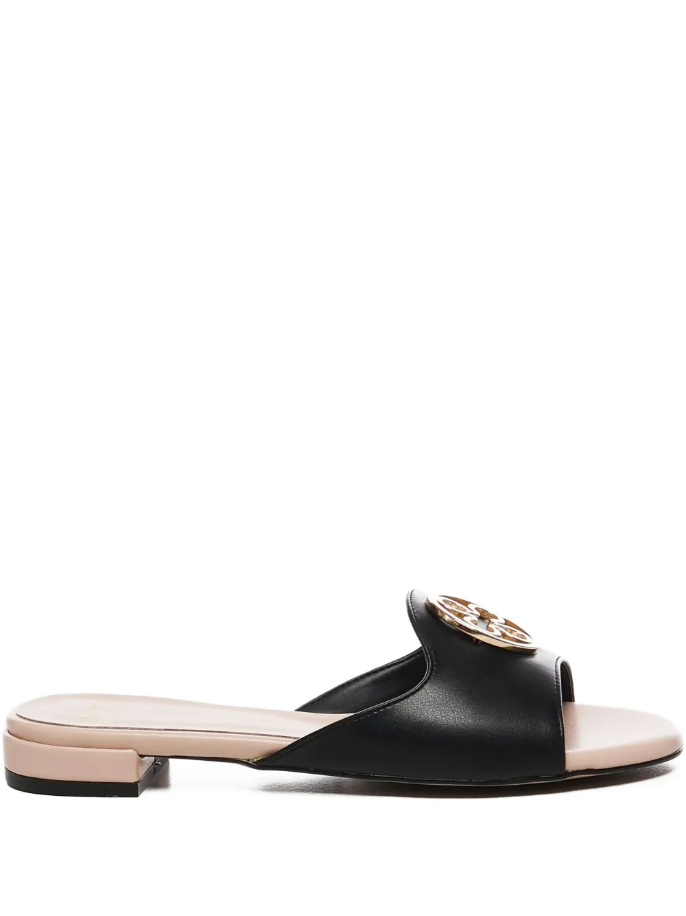 Ciabatte Janette logo-plaque sandals