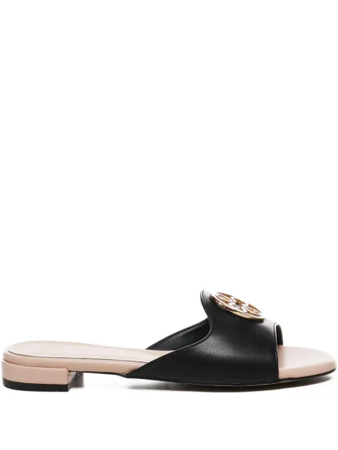 V°73 Ciabatte Janette logo-plaque sandals