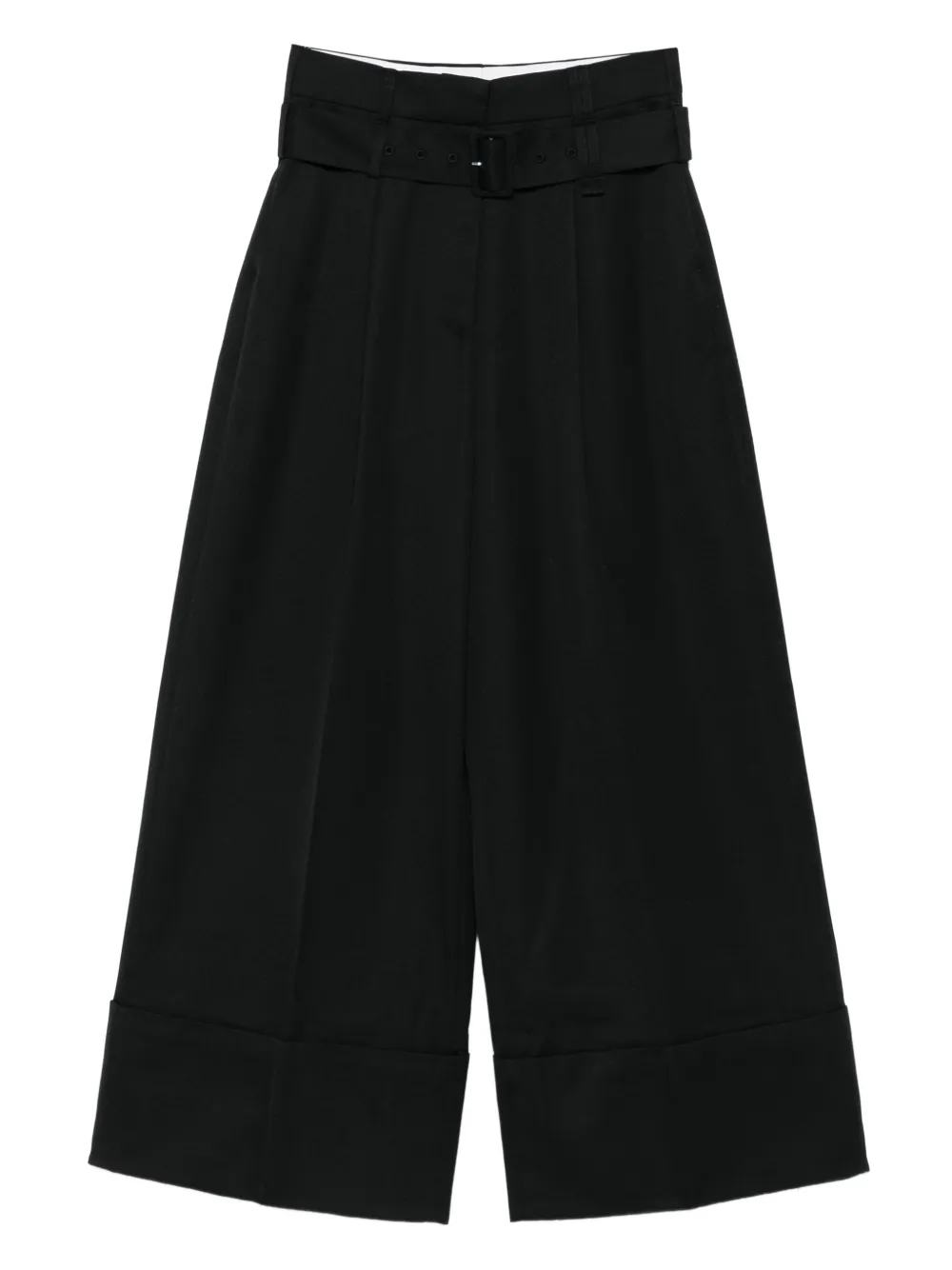 Simone Rocha belted trousers Zwart