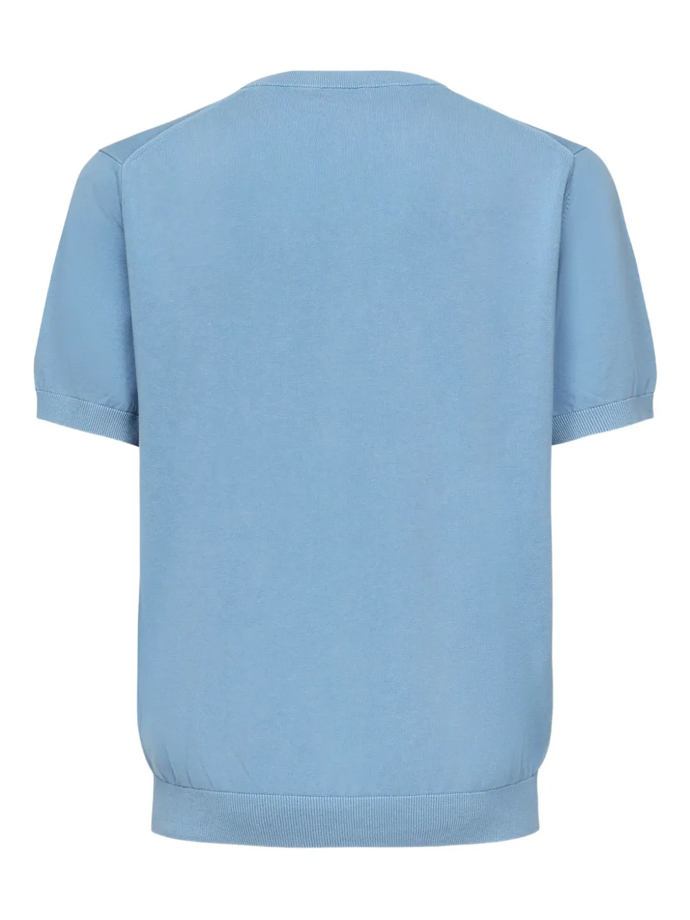 Sun68 T-shirt met ronde hals Blauw