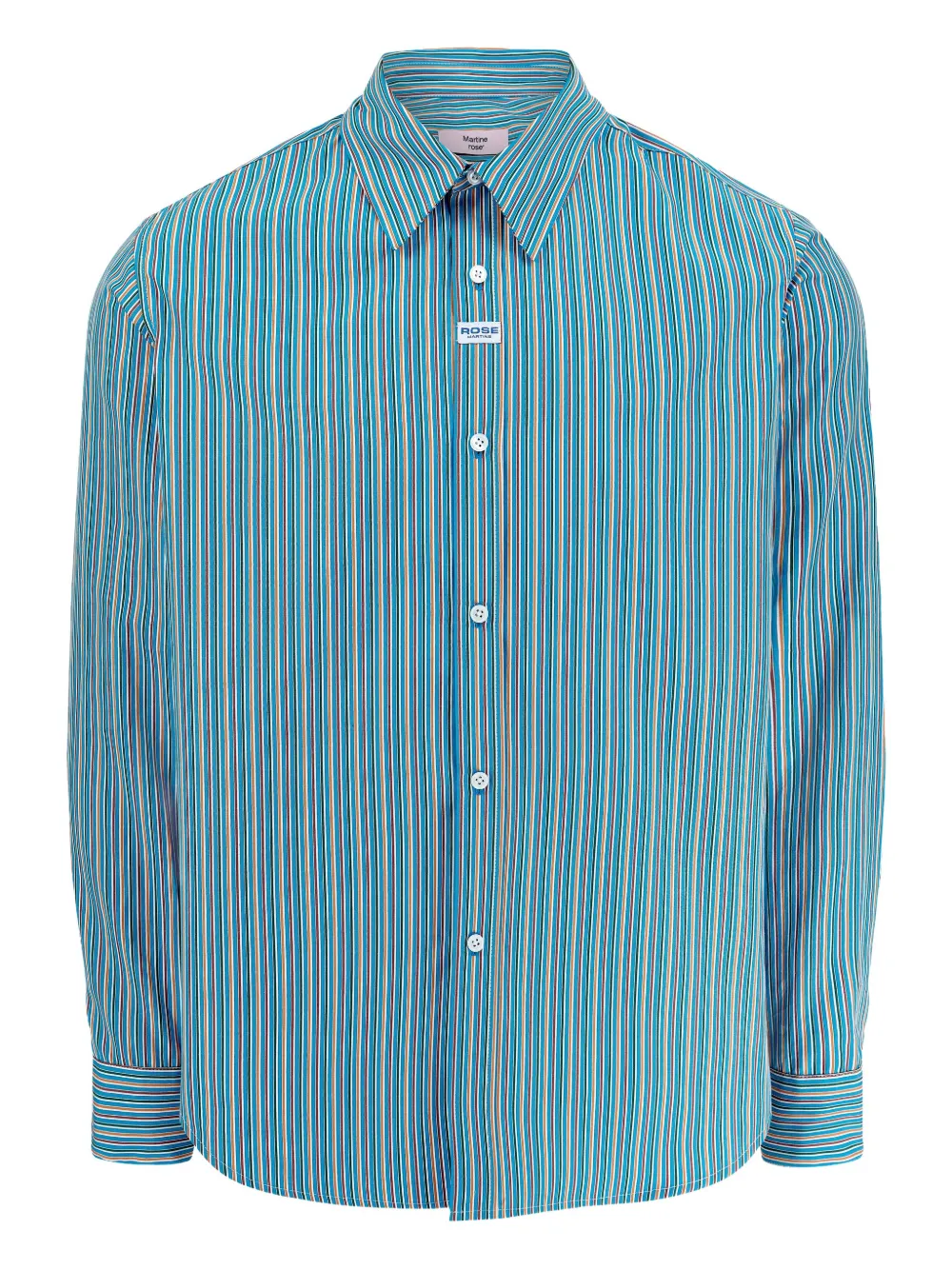 Martine Rose striped shirt | Blue | Image 1