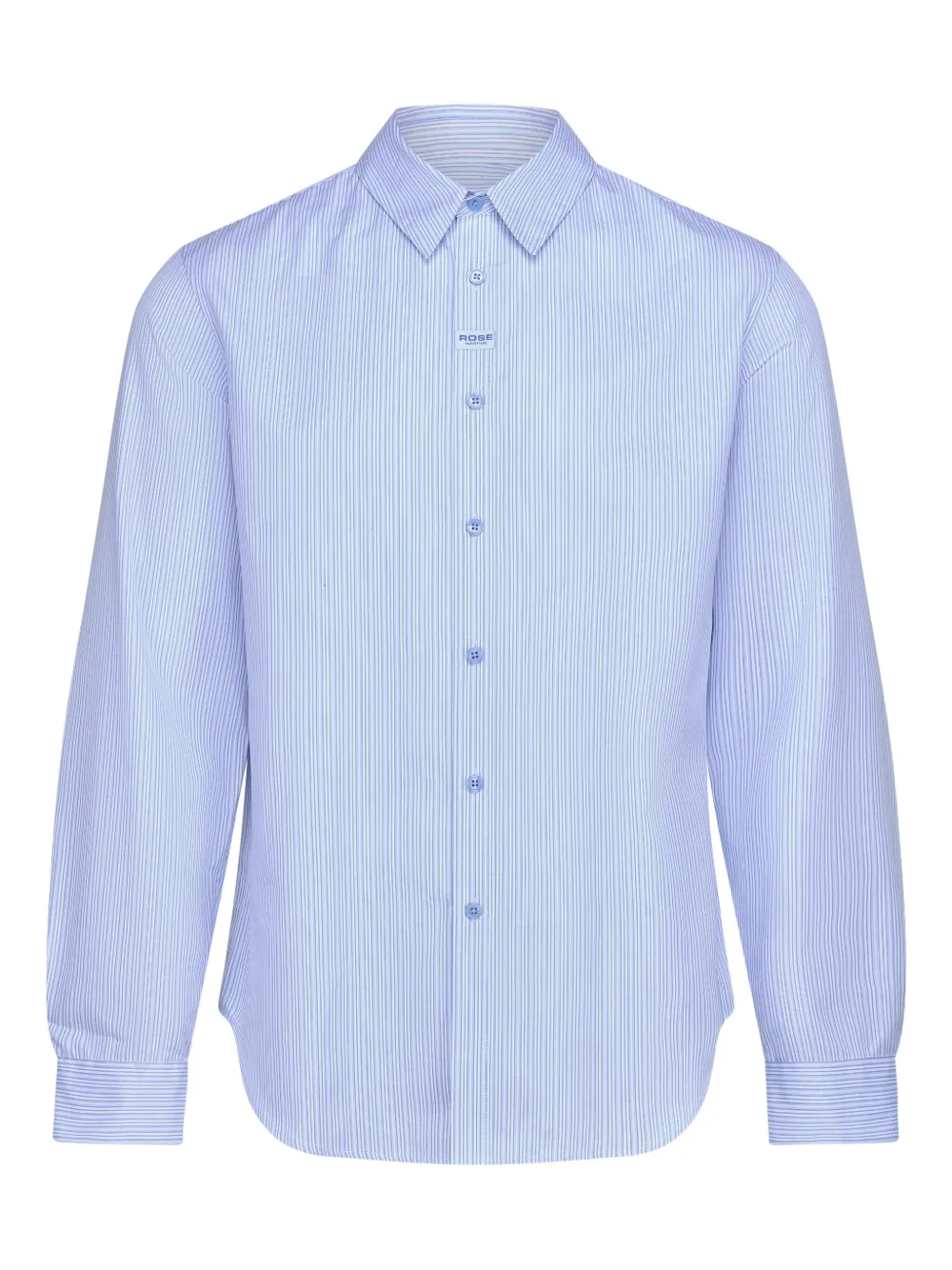 Martine Rose striped long-sleeve shirt | Blue | Image 1