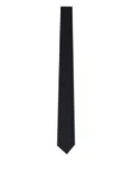 Ferragamo narrow tie - Black