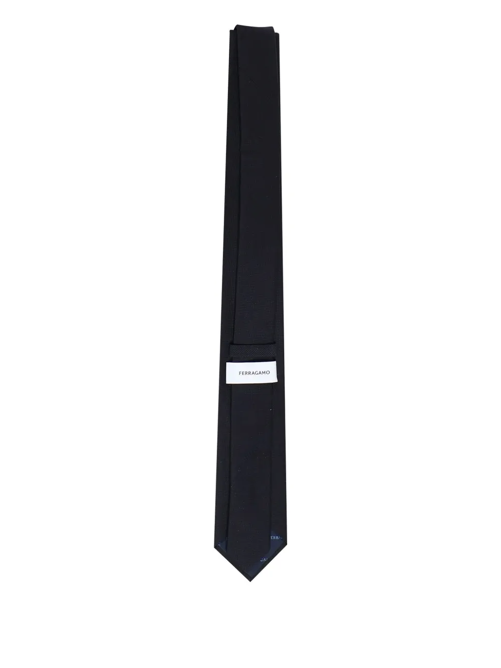 Ferragamo narrow tie Zwart