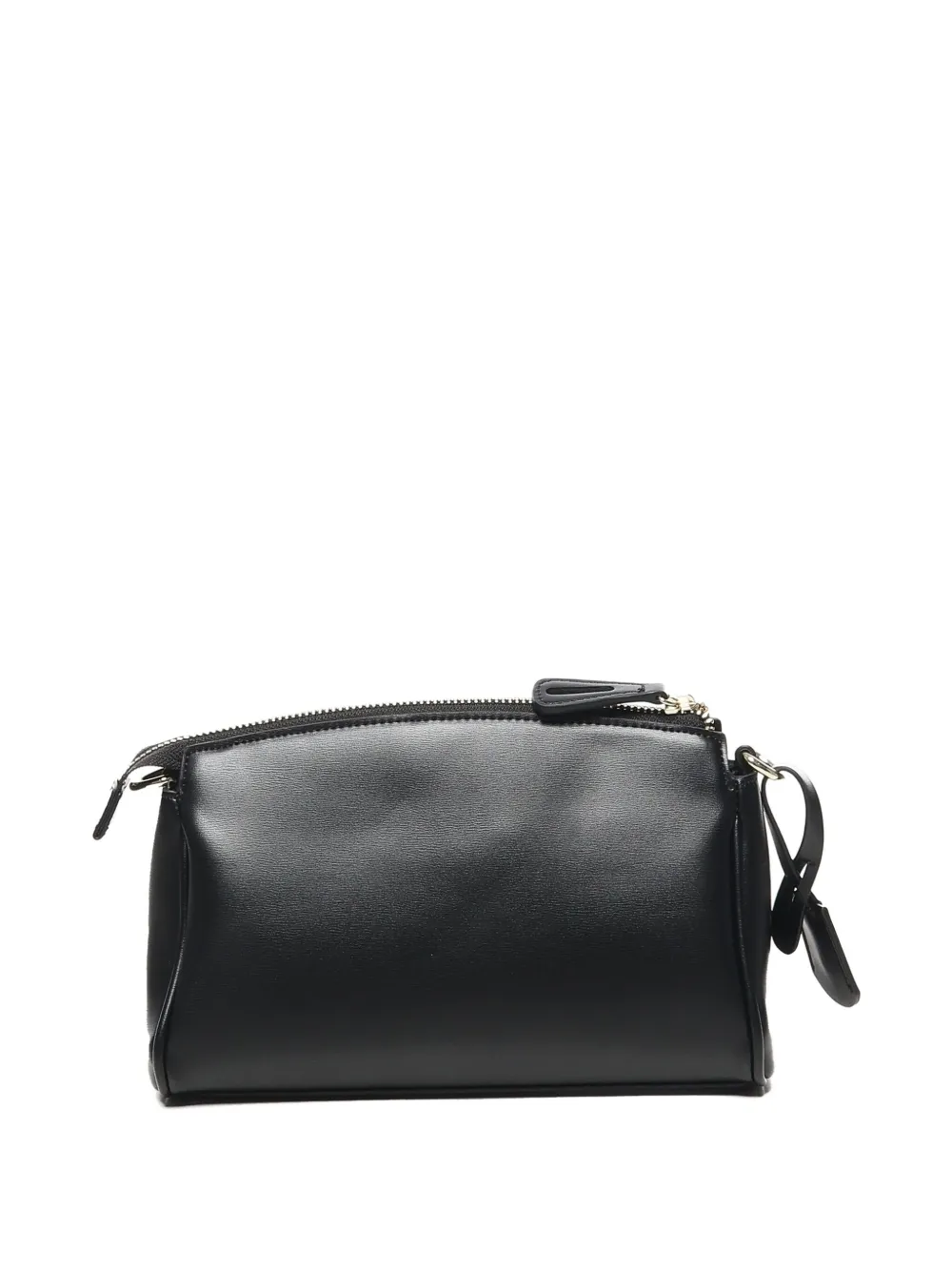 Armani Exchange padlock adjustable-strap cross body bag Zwart