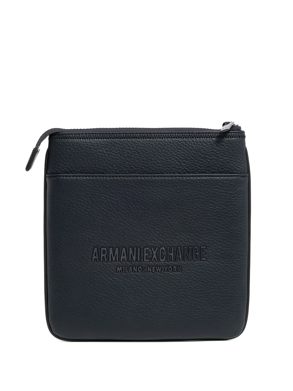 Armani Exchange Miami messengertas met logoplakkaat Blauw
