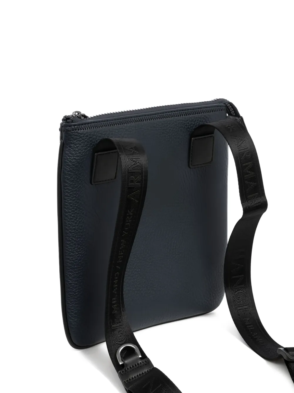 Armani Exchange Miami messengertas met logoplakkaat - Blauw