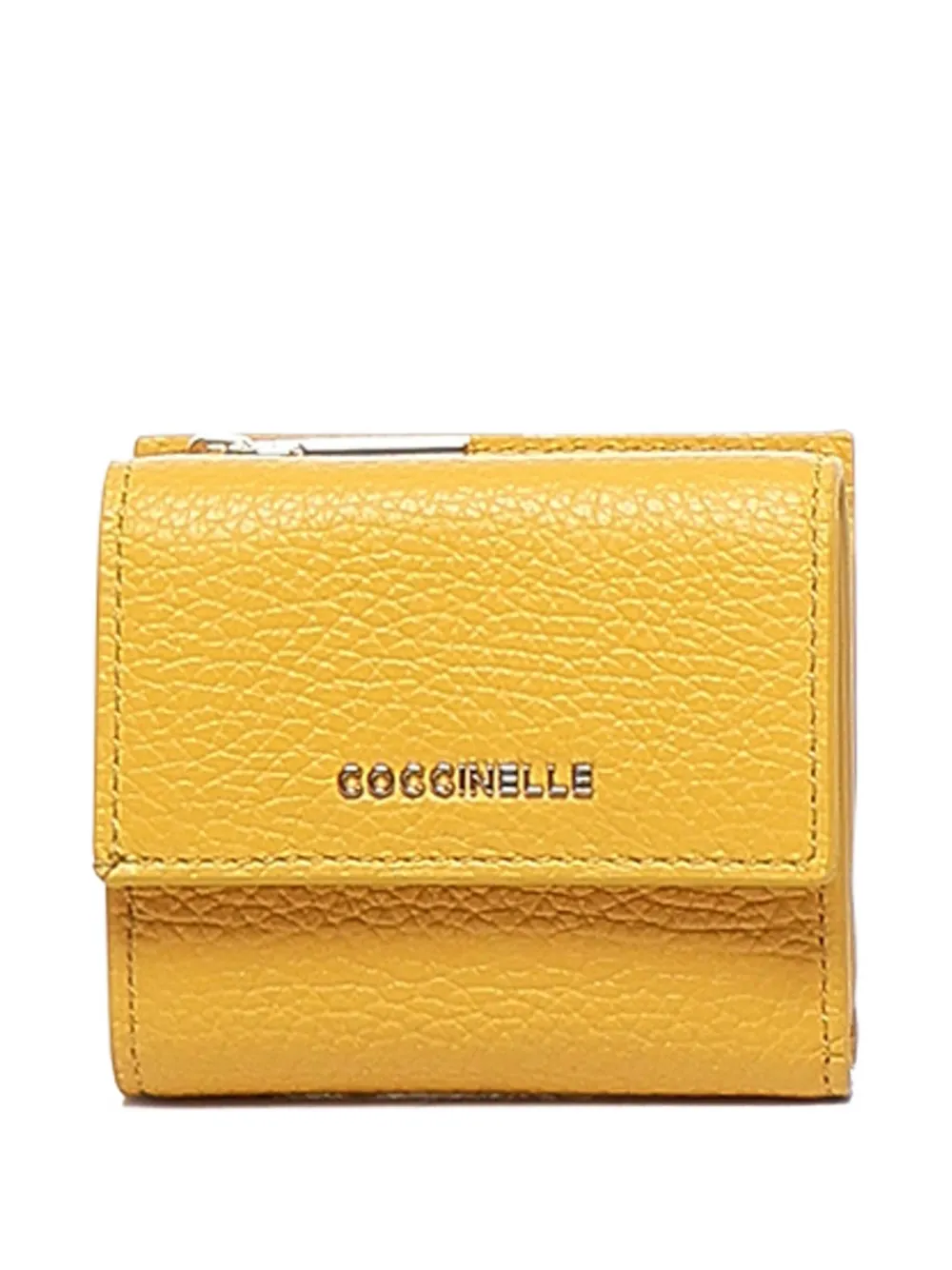 Coccinelle Leren portemonnee Geel