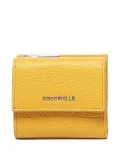 Coccinelle grained-leather wallet - Yellow