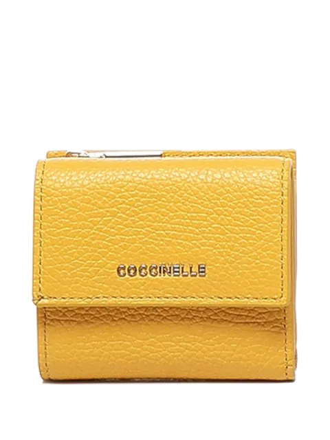 Coccinelle grained-leather wallet