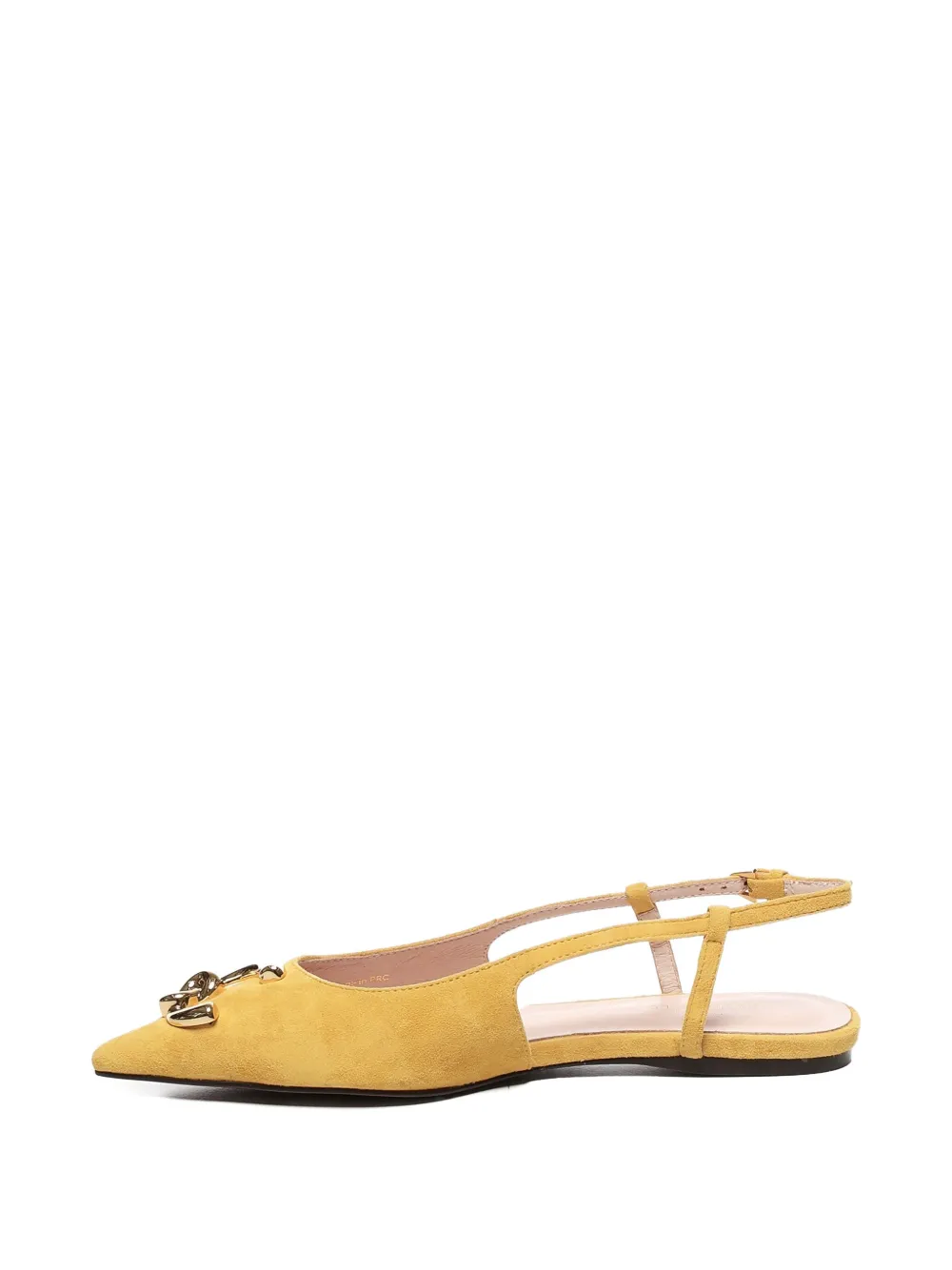 Coccinelle C-me slingback flats Yellow