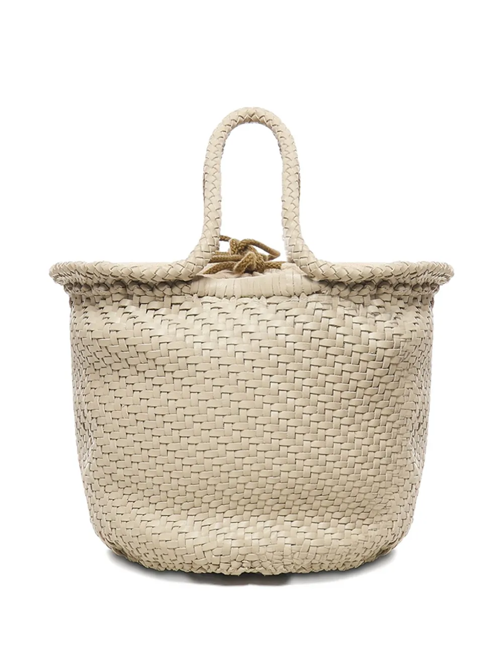 DRAGON DIFFUSION Geweven bucket-tas Wit