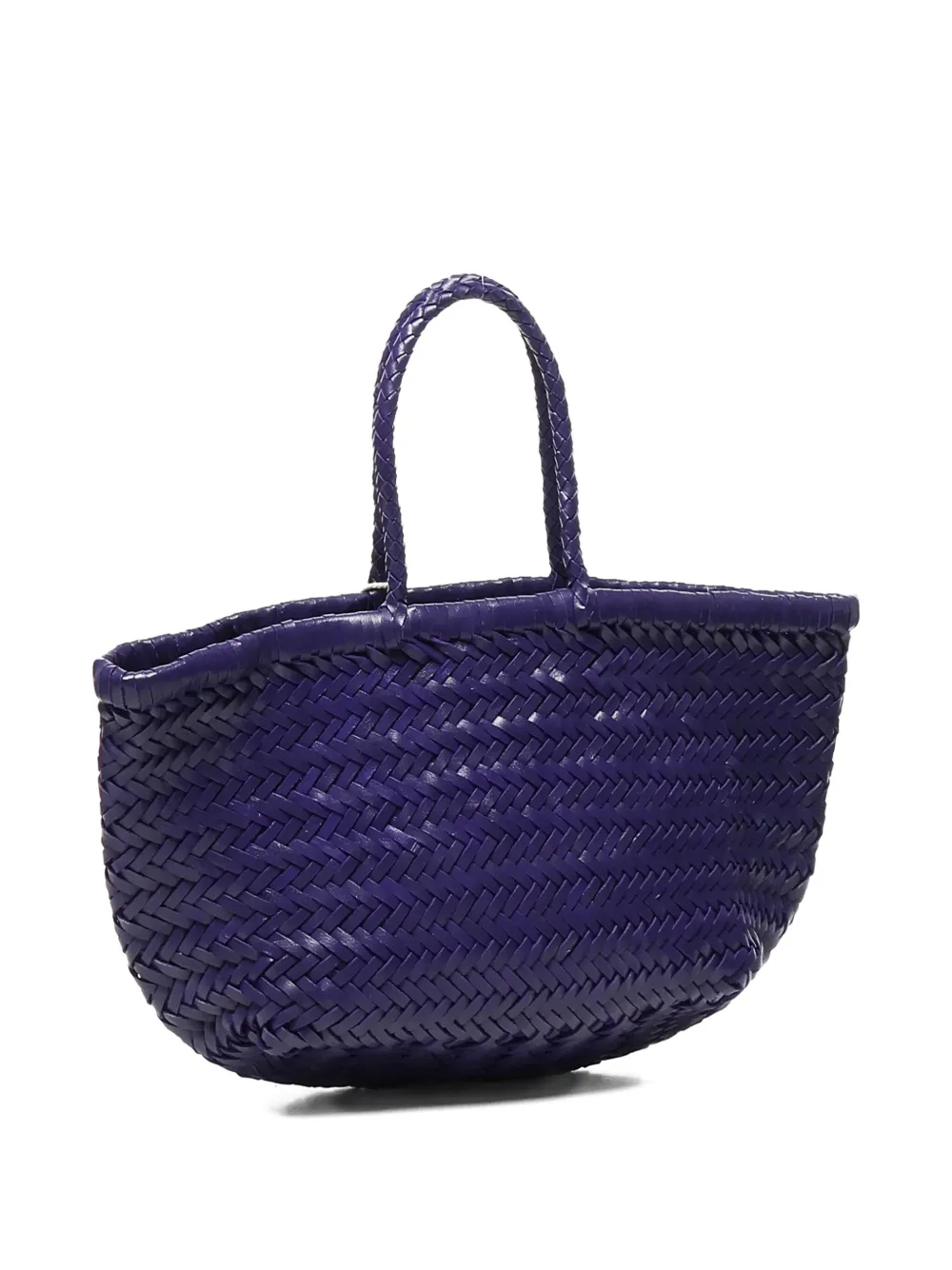 DRAGON DIFFUSION Triple Jump woven leather tote bag - Paars