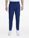 BE ABLE pleated elastic-waist trousers - Blue