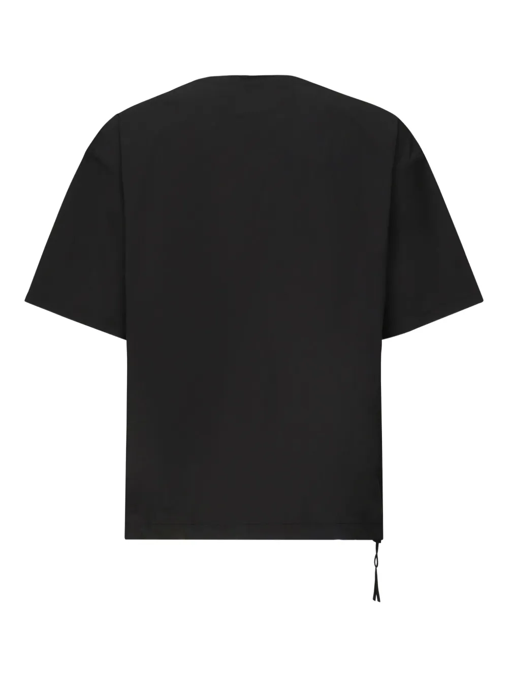 Herno T-shirt met zak Zwart