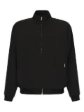 Represent zip-fastening bomber jacket - Black