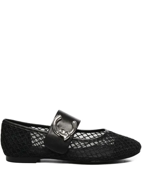 Coccinelle ballerines C-Me à boucle en cuir