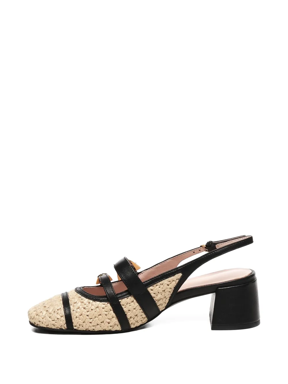 Coccinelle 50mm Maia crochet pumps Neutrals
