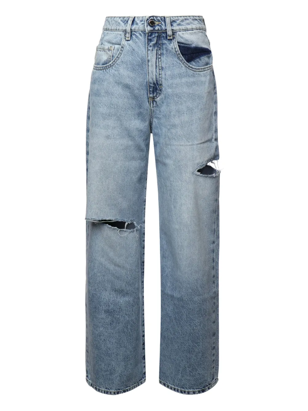 ICON DENIM Poppy cut-out jeans - ブルー ICON DENIM Poppy cut-out jeans - ブルー