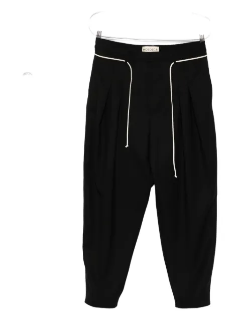 MORDECAI pleated drawstring trousers