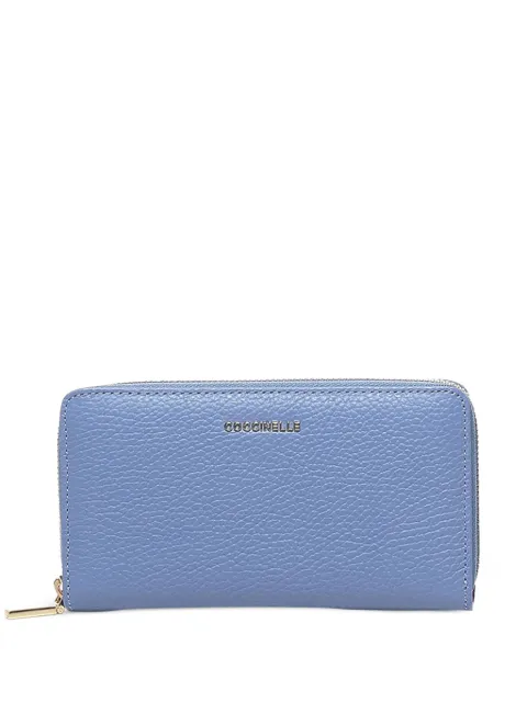Coccinelle grain-leather zip-around wallet