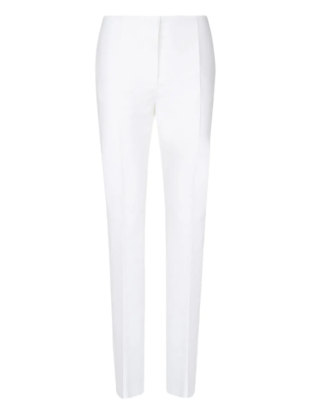 Sportmax Broek met zijzak en rits Wit