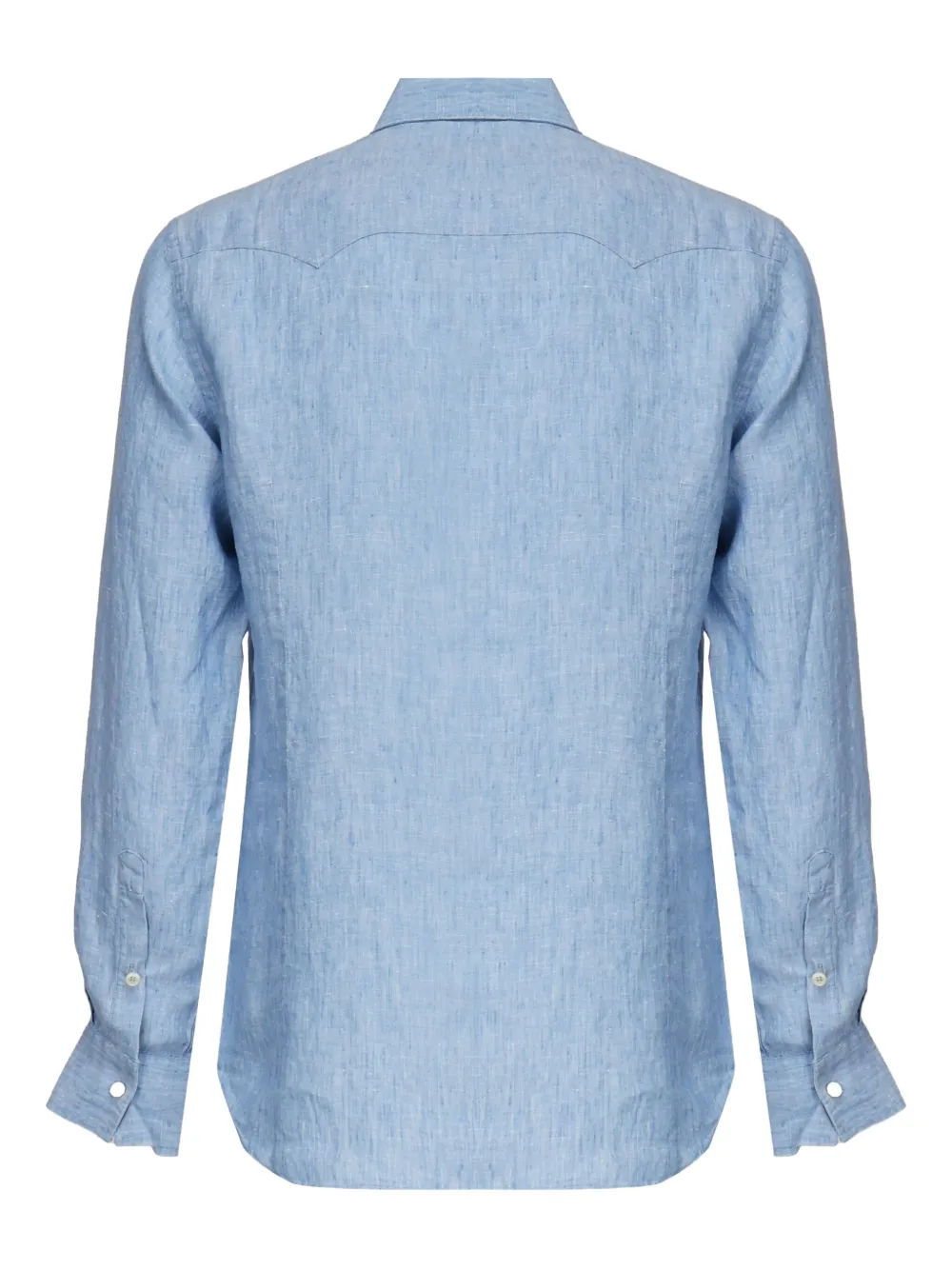MC2 Saint Barth pockets long-sleeve shirt Blauw
