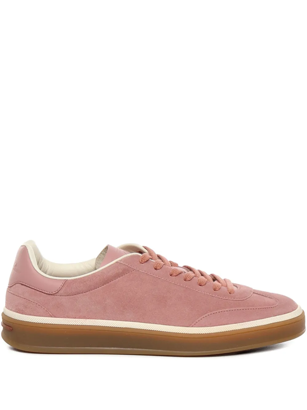 Loro Piana suede calf leather sneakers - ピンク Loro Piana suede calf leather sneakers - ピンク