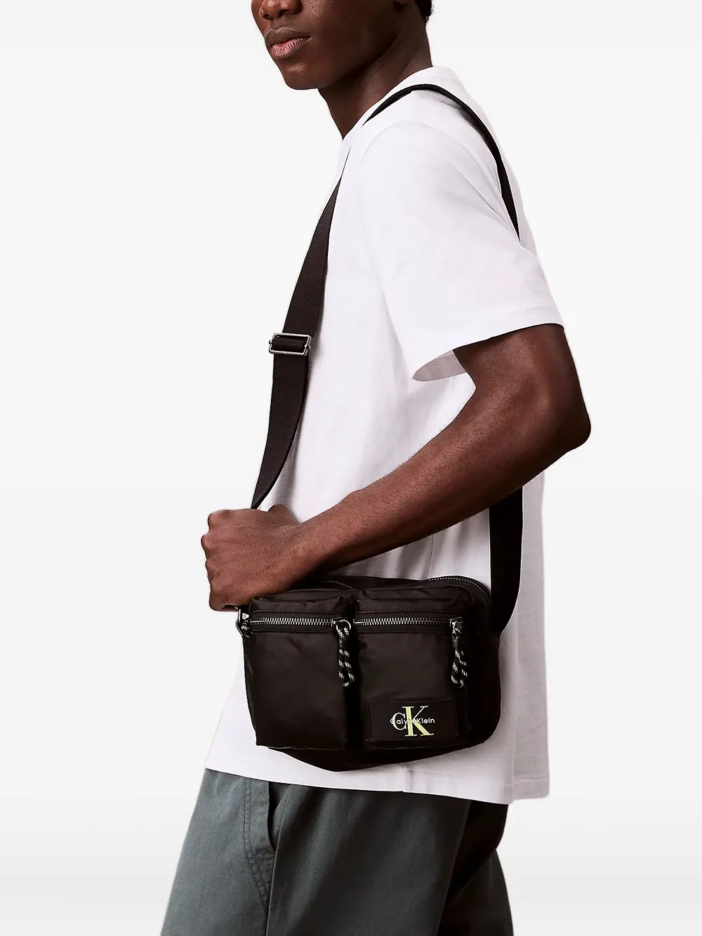 Calvin Klein Bolsa carteiro com bolso | Image 2