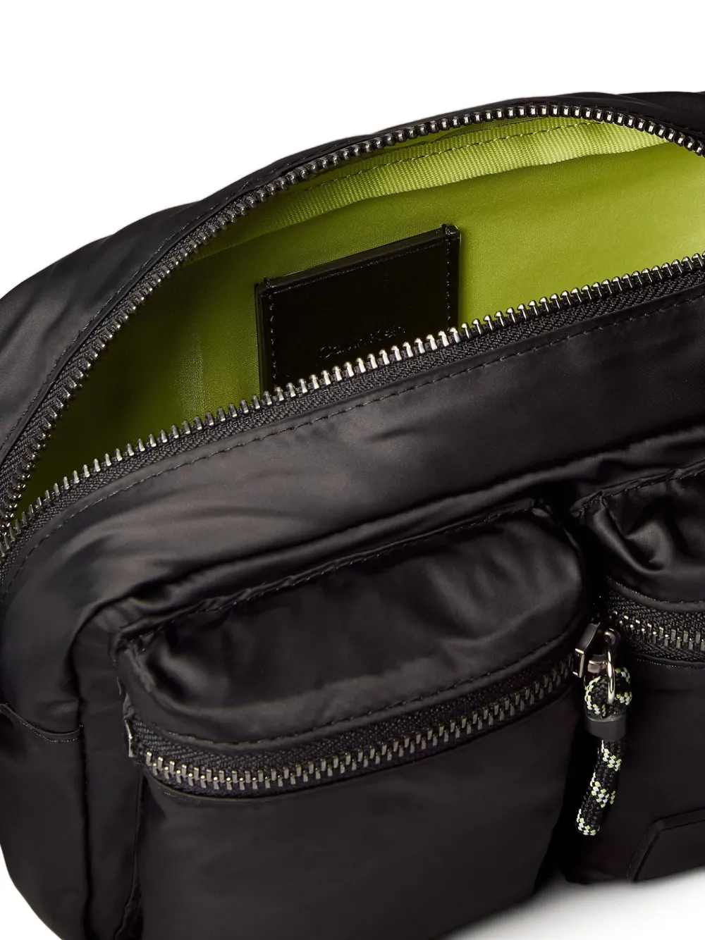 Calvin Klein Messengertas met cargo zak Zwart