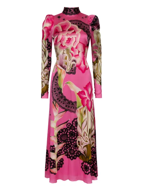Temperley London vestido midi Cici