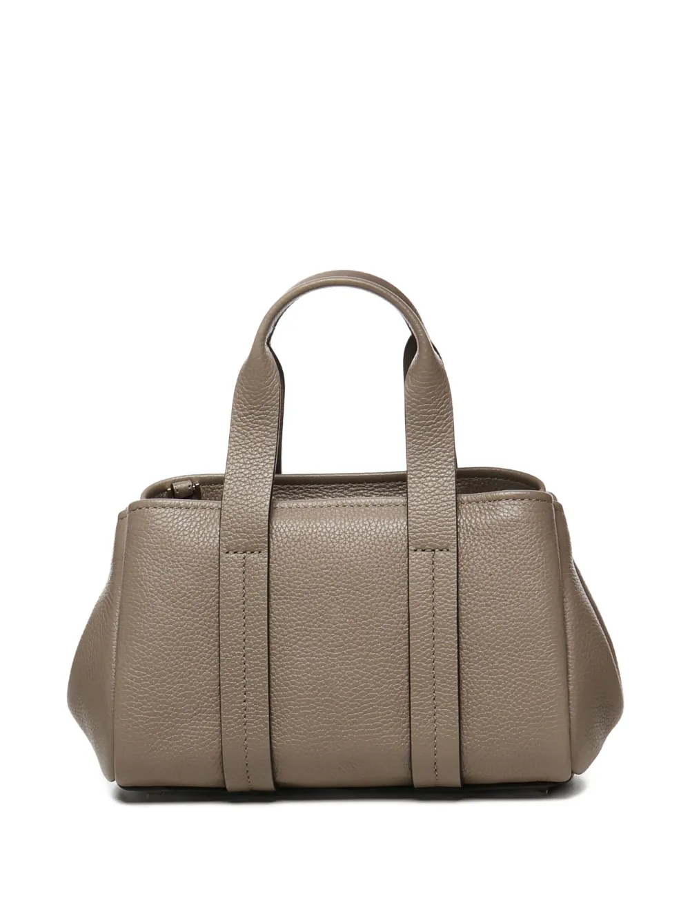 Michael Kors Rommee leren shopper met handvat Beige